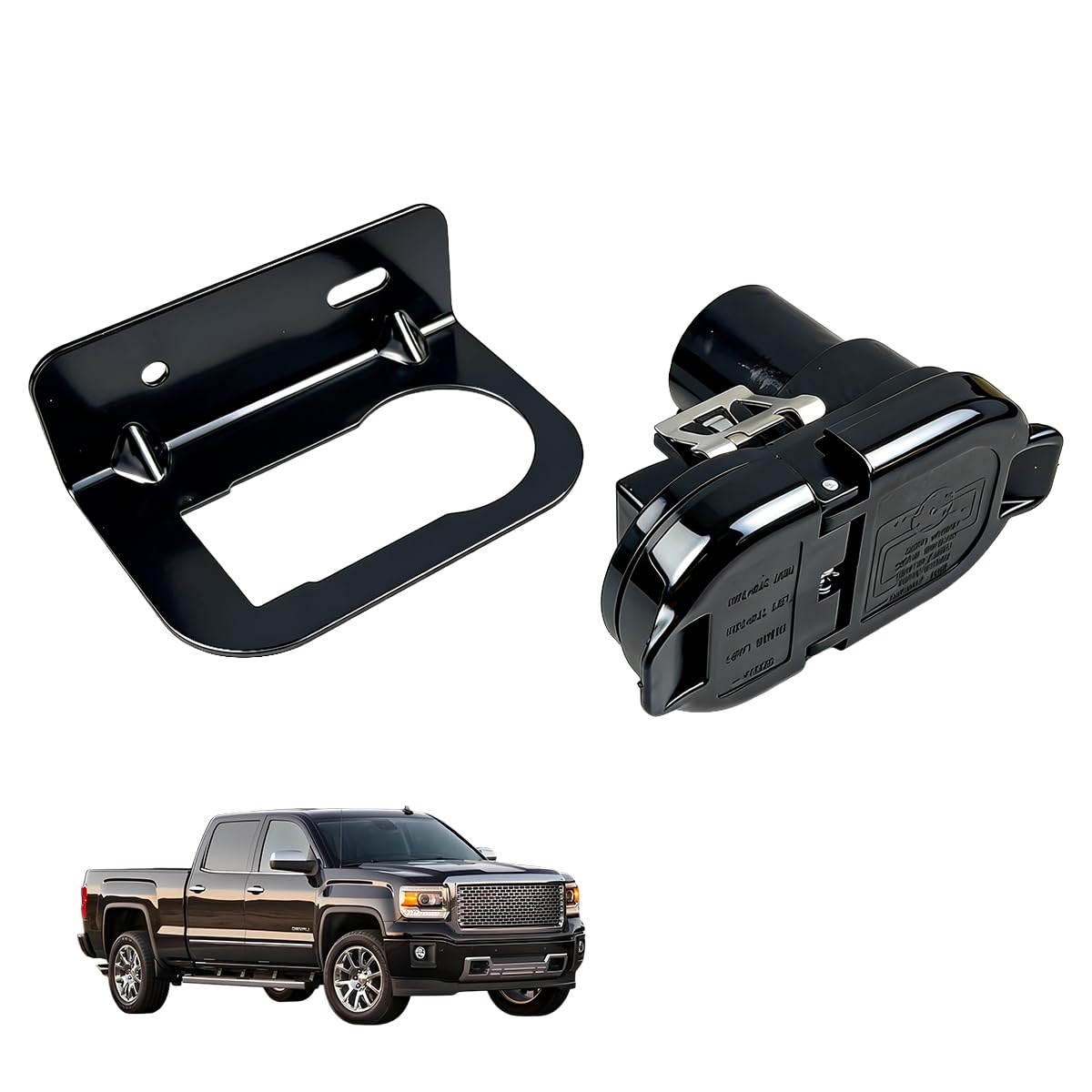 23404450 Trailer Wiring Harness Connector Fit for Chevrolet Silverado 1500 2500 3500 for GMC Sierra 2014-2022 Replaces 23404450