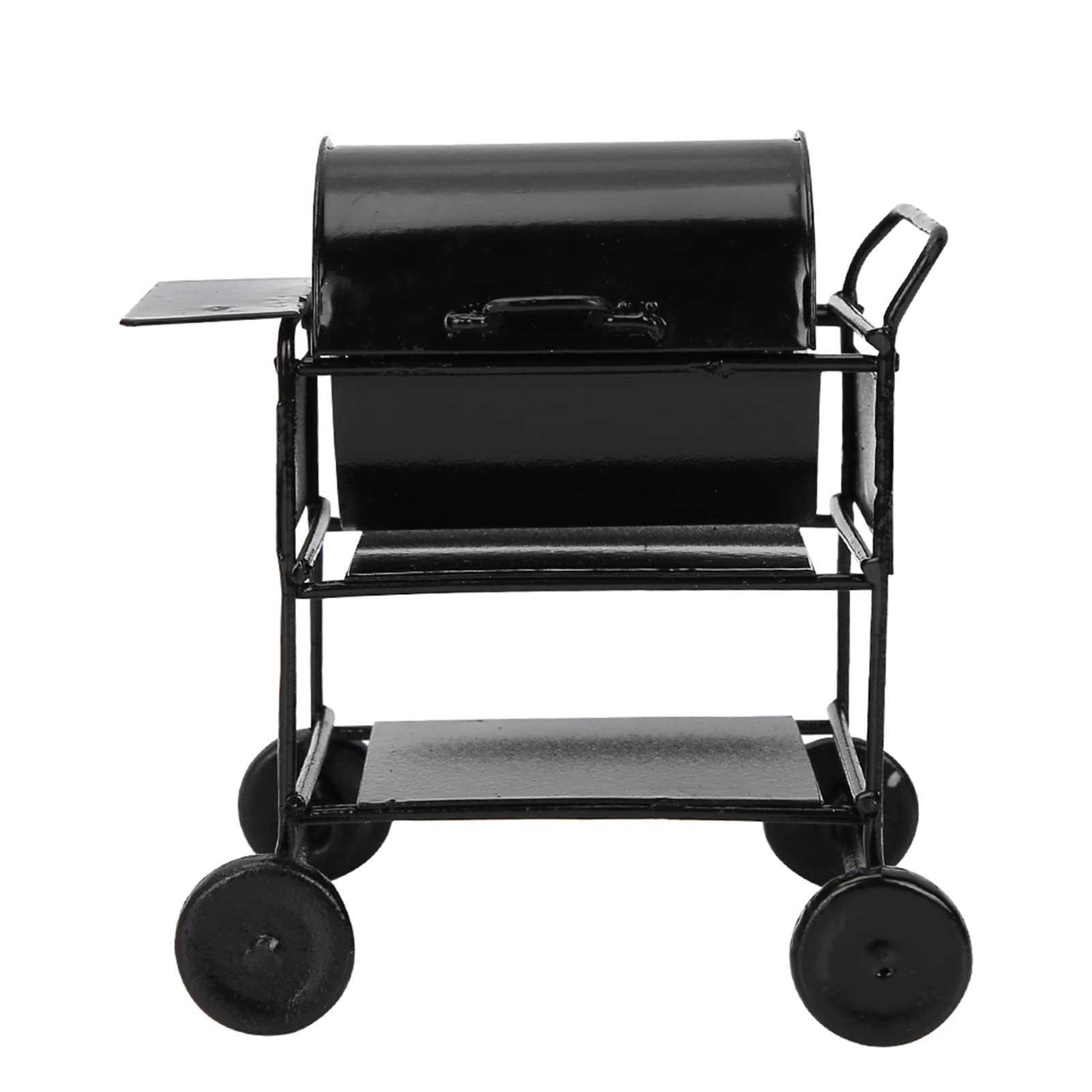 RIZGHWOY 1:12 Skala Mini BBQ Rack Puppenhaus Miniaturowe Ozdoby Rozwój Zabawek