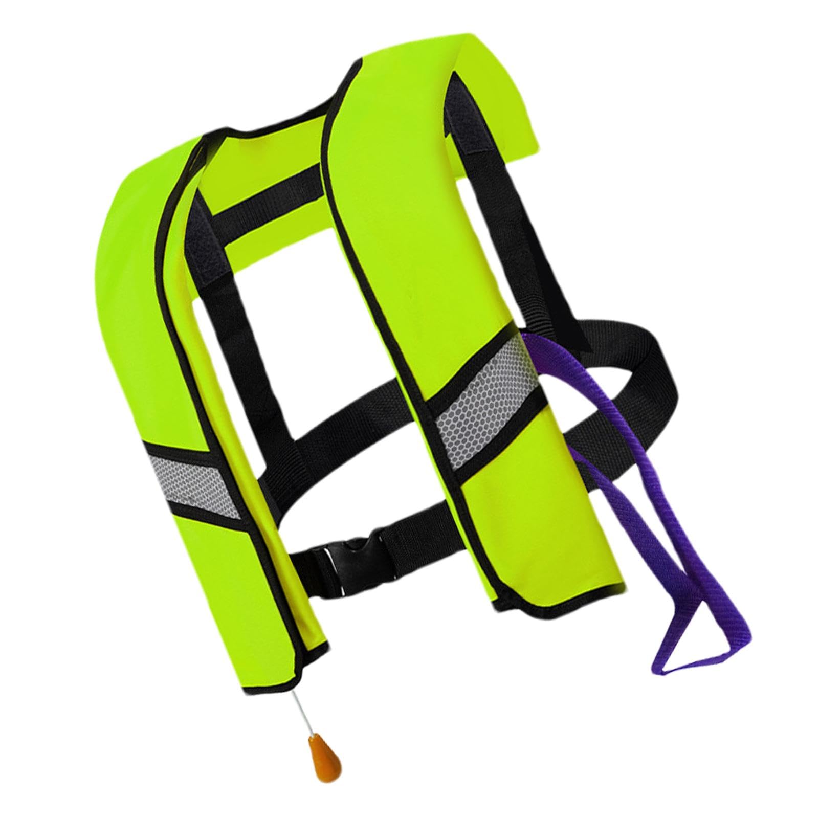 Giubbotto Di Salvataggio Da Kayak Galleggiante Personale Gonfiabile | Giubbotti Salvagente Da Pesca Per Adulti Gilet di sicurezza galleggiante unisex, per , kayak e sn