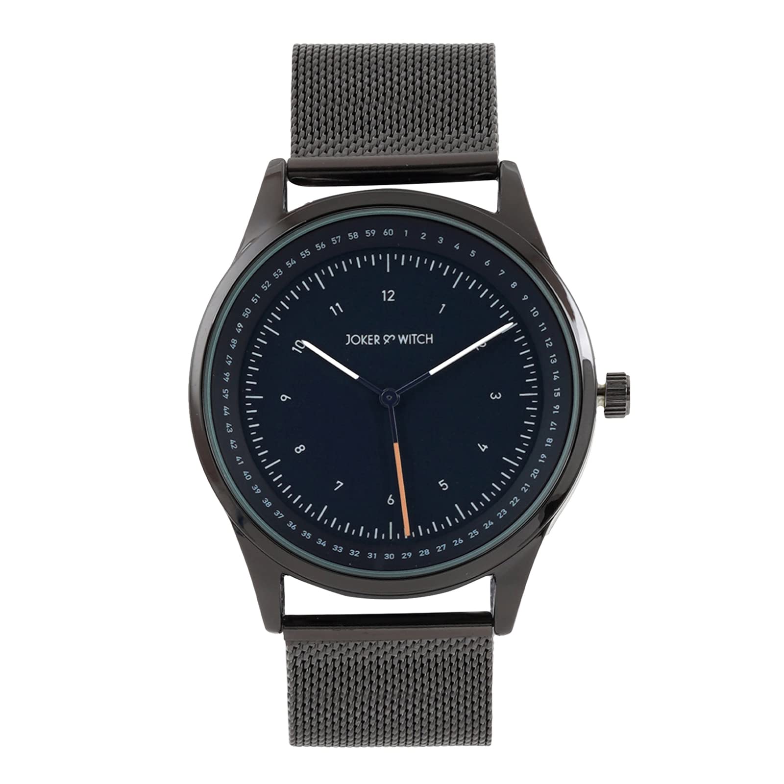 Joker & Witch Montego Blue Dial Black Stainless Steel Mesh Analogue Watch for Men (B0BBFJV1Q6) Amazon Price History, Amazon Price Tracker