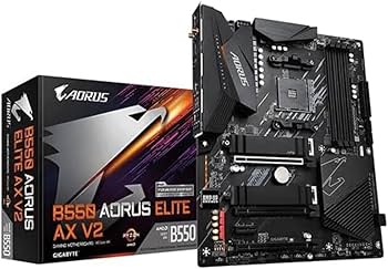 Amazon.com: GIGABYTE B550 AORUS ELITE AX V2 Motherboard, Supports Amazon.com: GIGABYTE B550 AORUS ELITE AX V2 Motherboard, Supports