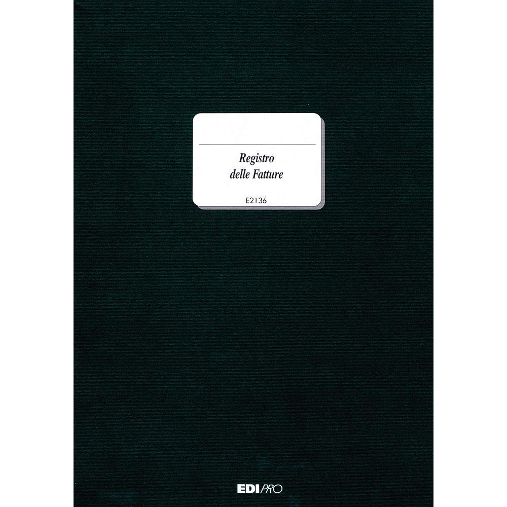 EDIPRO - E2136 - Invoice VAT Register 47 Numbered Pages f.to 24,5x31