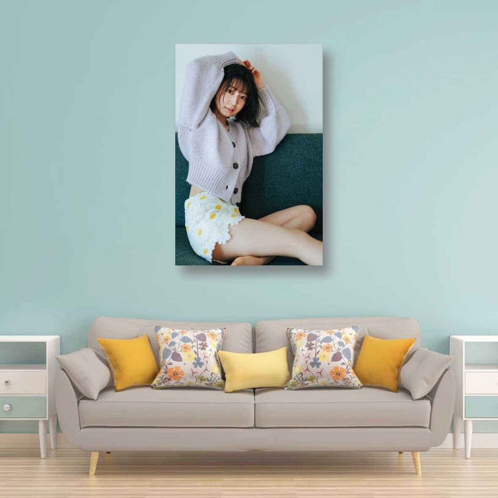 Amazon.co.jp: 乃木坂46阪口珠美ポスター下着かわいい アートパネル
