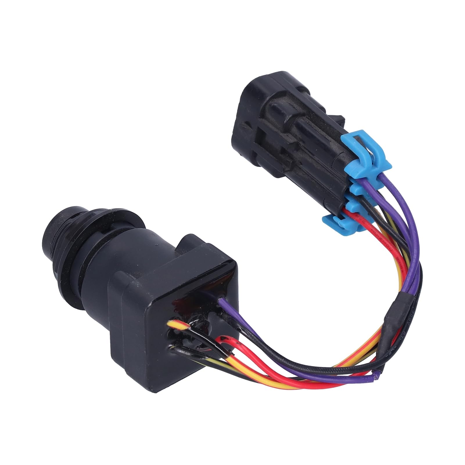 Aramox Kit de Llave de Interruptor de Encendido Mercruiser, Interruptor de Arranque de Encendido de 4 Posiciones de Plástico 893353A03 con Conector de 6 Pines, Recorte de 7 8 Pulgadas para Barcos