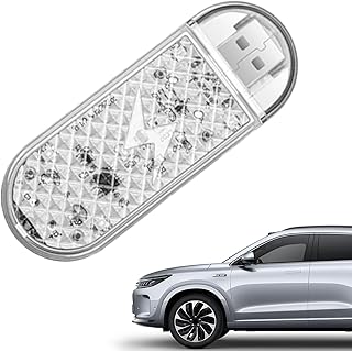 Projecteur De Lumière Pour Portière De Voiture | LED D'Accueil Avec Contrôle Magnétique Pour Portière De Voiture | Lampe d'Avertissement avec Charge USB - Pour Éclairage
