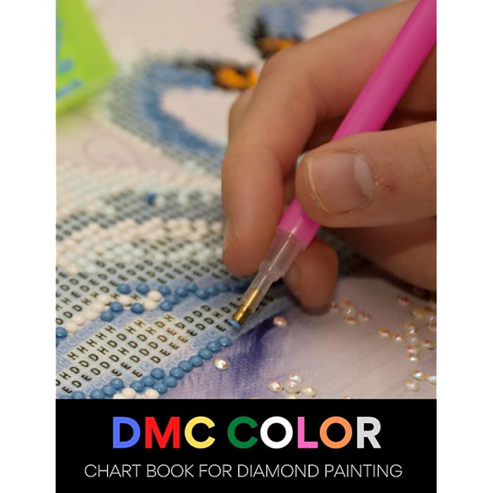 Buy DMC Color Chart Book For Diamond Painting The full DMC threads