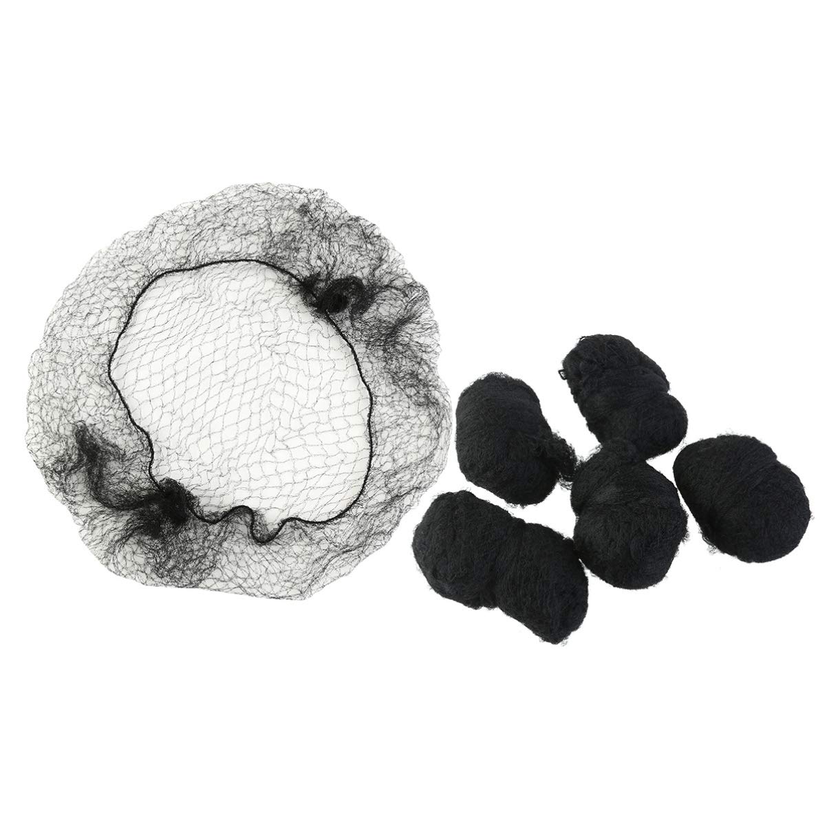 POPETPOP 300pièces Filets à Cheveux Invisibles Élastiques Résille Pour Perruques Coiffure Professionnelle Pour Danseurs Et Événements Spéciaux