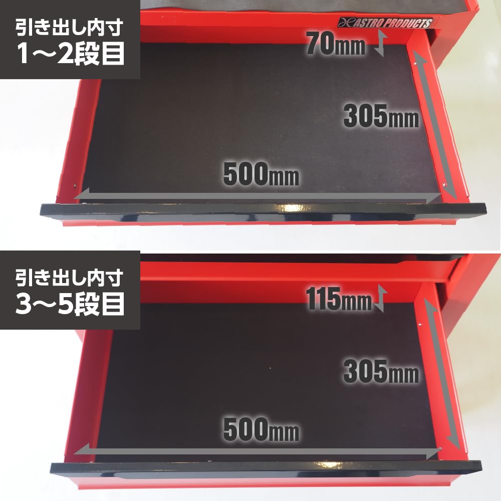 Amazon.co.jp: アストロプロダクツ ミニキャビネット 5段 マット