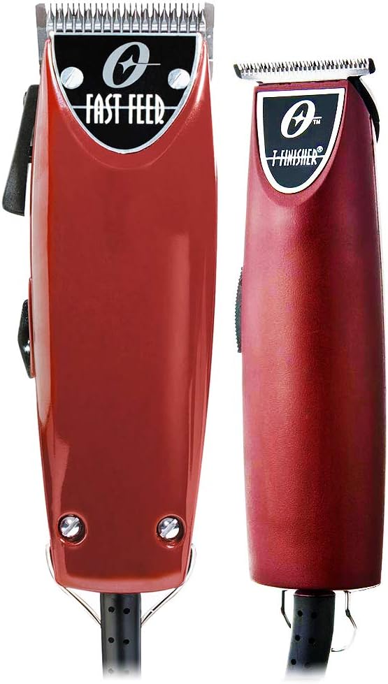 Oster Fast Feed Clipper + T-finisher Trimmer Professional Barber Hair Cut Combo Great Quality
