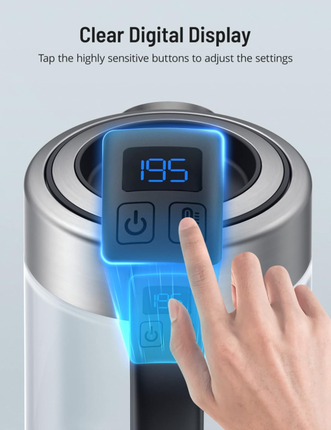 Buy Electric Kettle,Tea Kettle Temperature Control with 6 Temperature