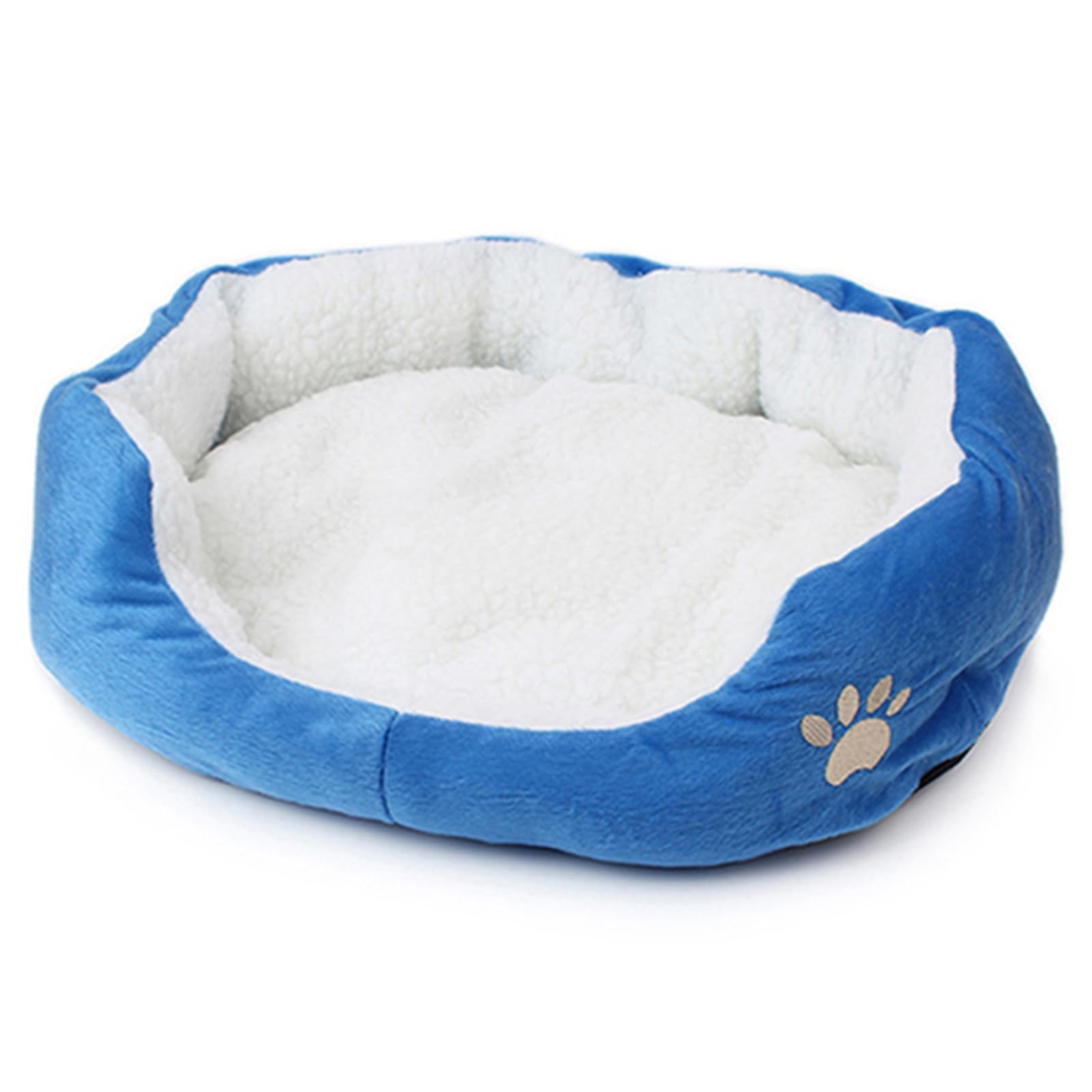 ulafbwur Beds Winter Warm Dog Cat Puppy Fashion Comfortable Soft Pad Bed Pet Cushion Mat