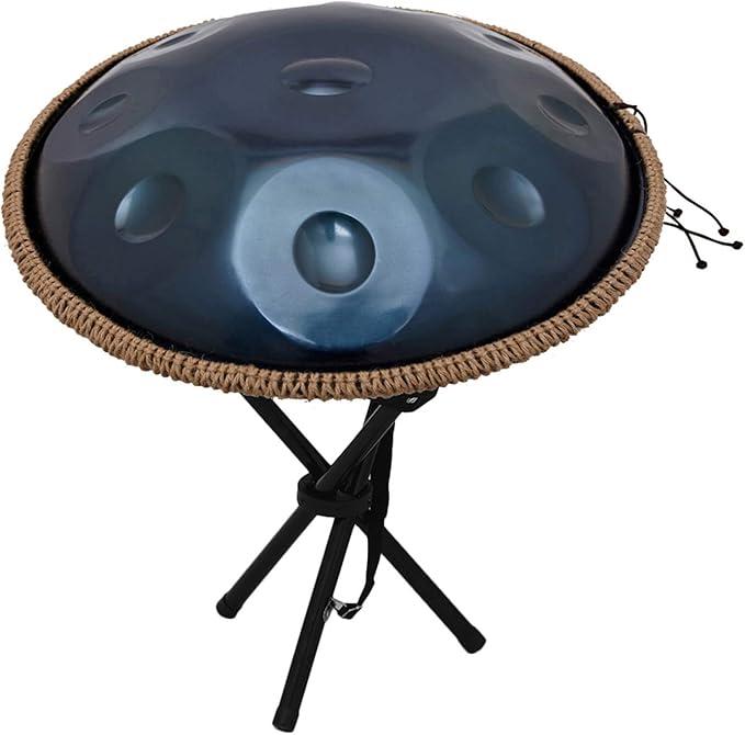 Leeofty 10 Notas Handpan Hand Pan Hand Drum Instrumento de percusión