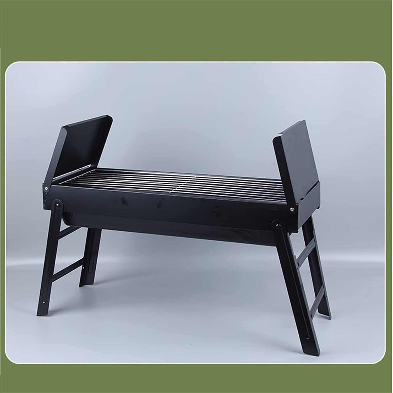 Funkcjonalny grill do domu Wielofunkcyjny na świeżym powietrzu Grill węglowy Łatwe w montażu grille węglowe,Grill ogrodowy