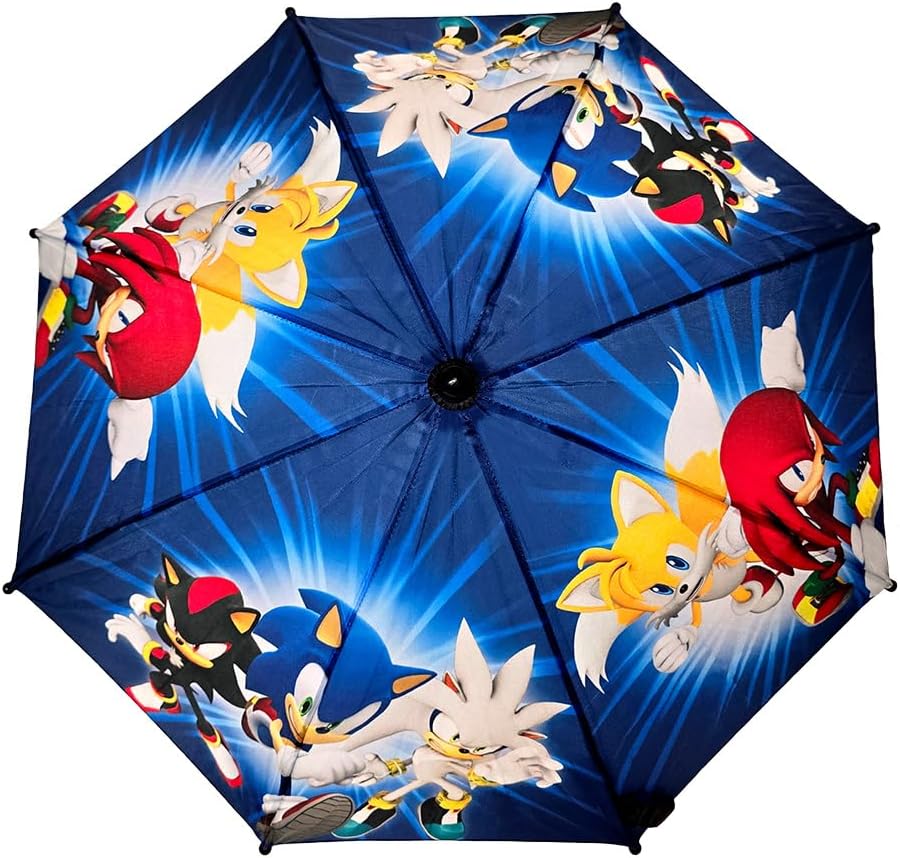 Sonic The Hedgehog Kids Umbrella, Navy