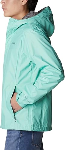 Miniatura 3 de Columbia - Chaqueta impermeable para hombre grande y alto Watertight II