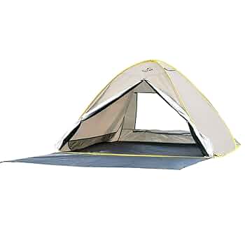 シェードテント アウトドア ワンタッチ ドーム キャンプ UVカット ベージュ シェードテント アウトドア ワンタッチ ドーム キャンプ UV