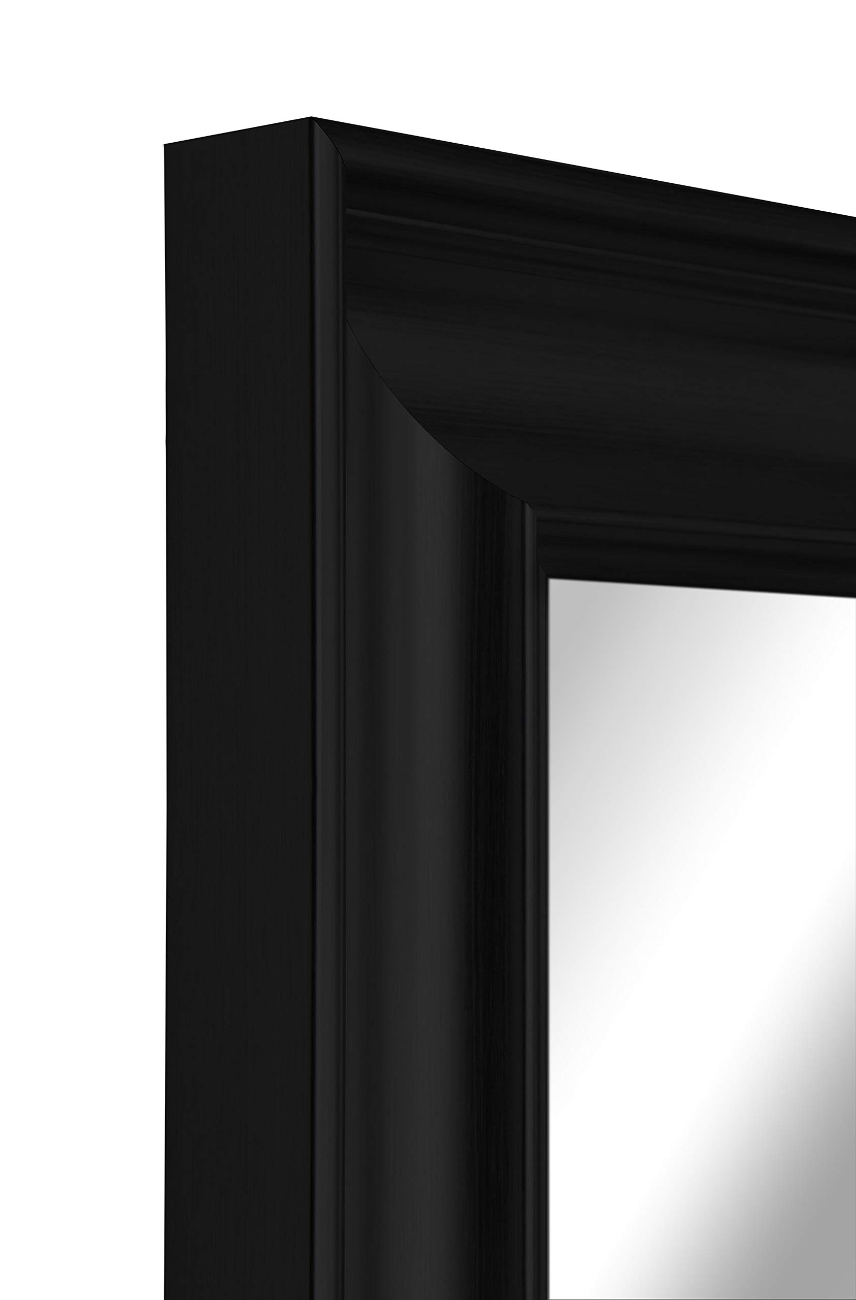 Tv In Disguise Black Spoon Frame Sample For Framed Mirror Tv (Black)