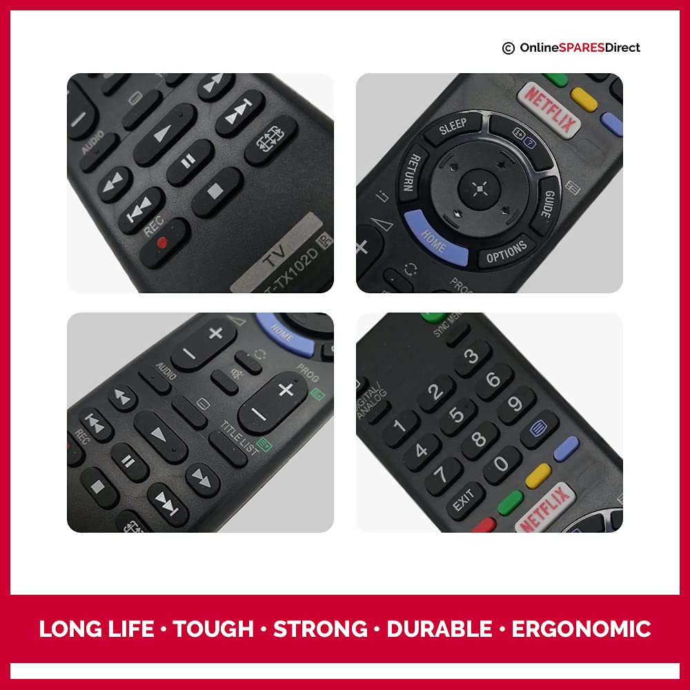 Télécommande Pour Sony KD-49X8005C, X8301C, X8305C - Modèles RMF-TX300E/TX301E/TX310E - Neuf