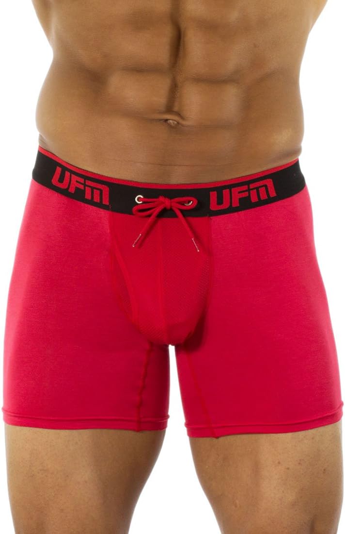 Mens Boxer Brief w/Patented Adjustable Support Pouch Regular Support
