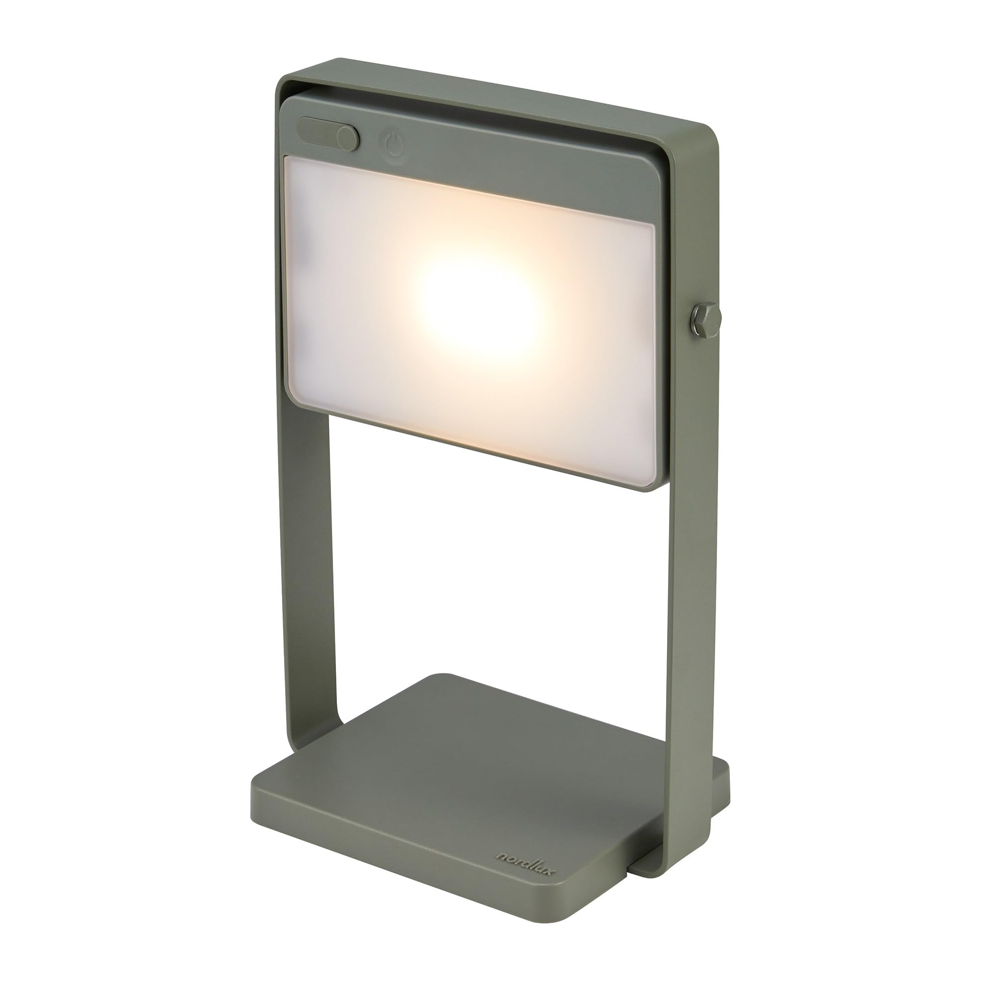 Nordlux Saulio Outdoor Portable Light Solar Green Metal Garden LED IP44
