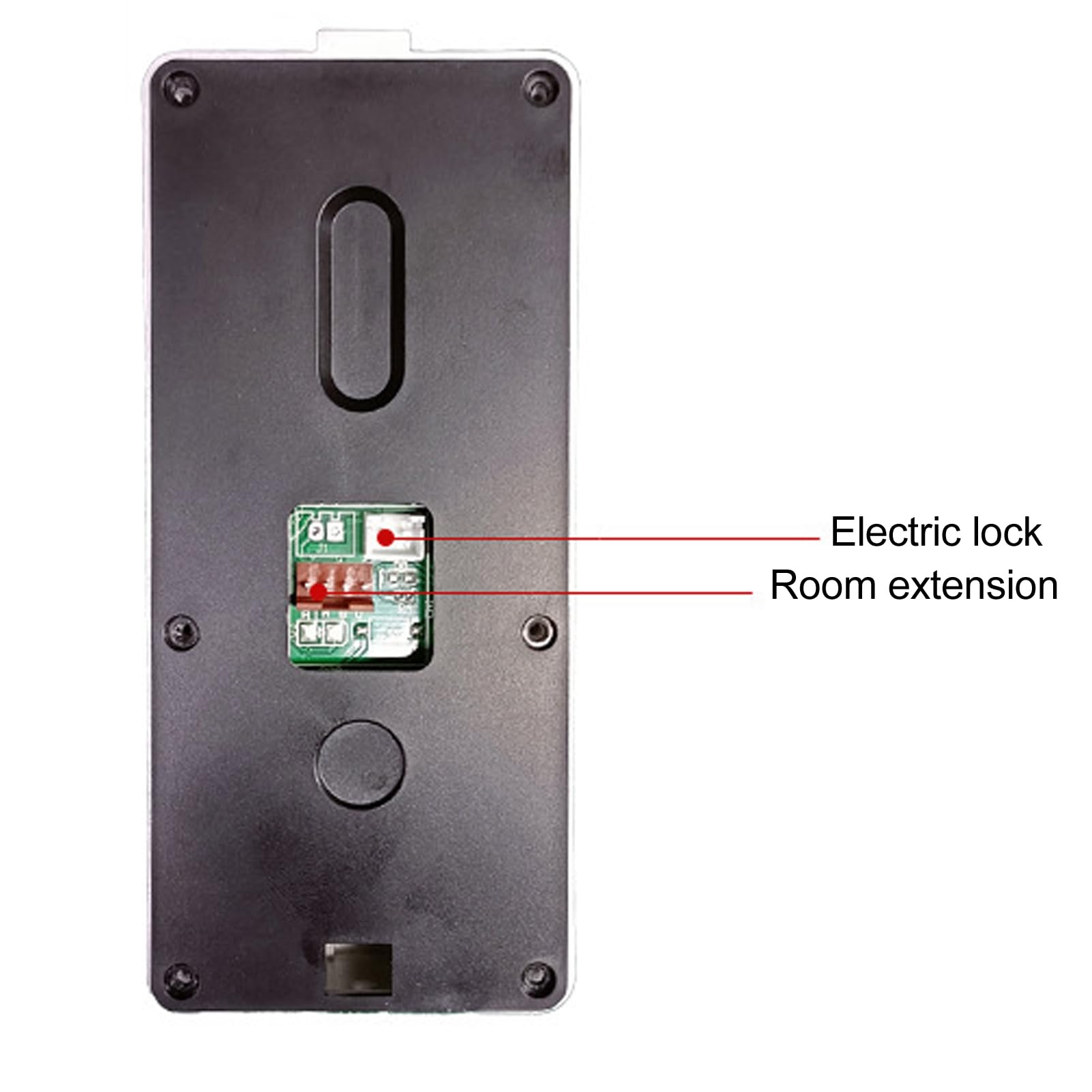 Videocitofono Cablato, Regolazione del Volume della luminosità Monitor TFT da 7 Pollici Suoneria Multipla Telecamera per Campanello di Sorveglianza con Conversazione
