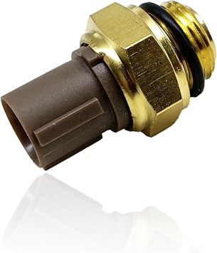 Engine Coolant Temperature Sensor, Radiator Coolant Fan Switch Water Temperature Sensor Compatible with Honda Accord Civic CR-V Acura CL TL, OEM# 37760-P00-003