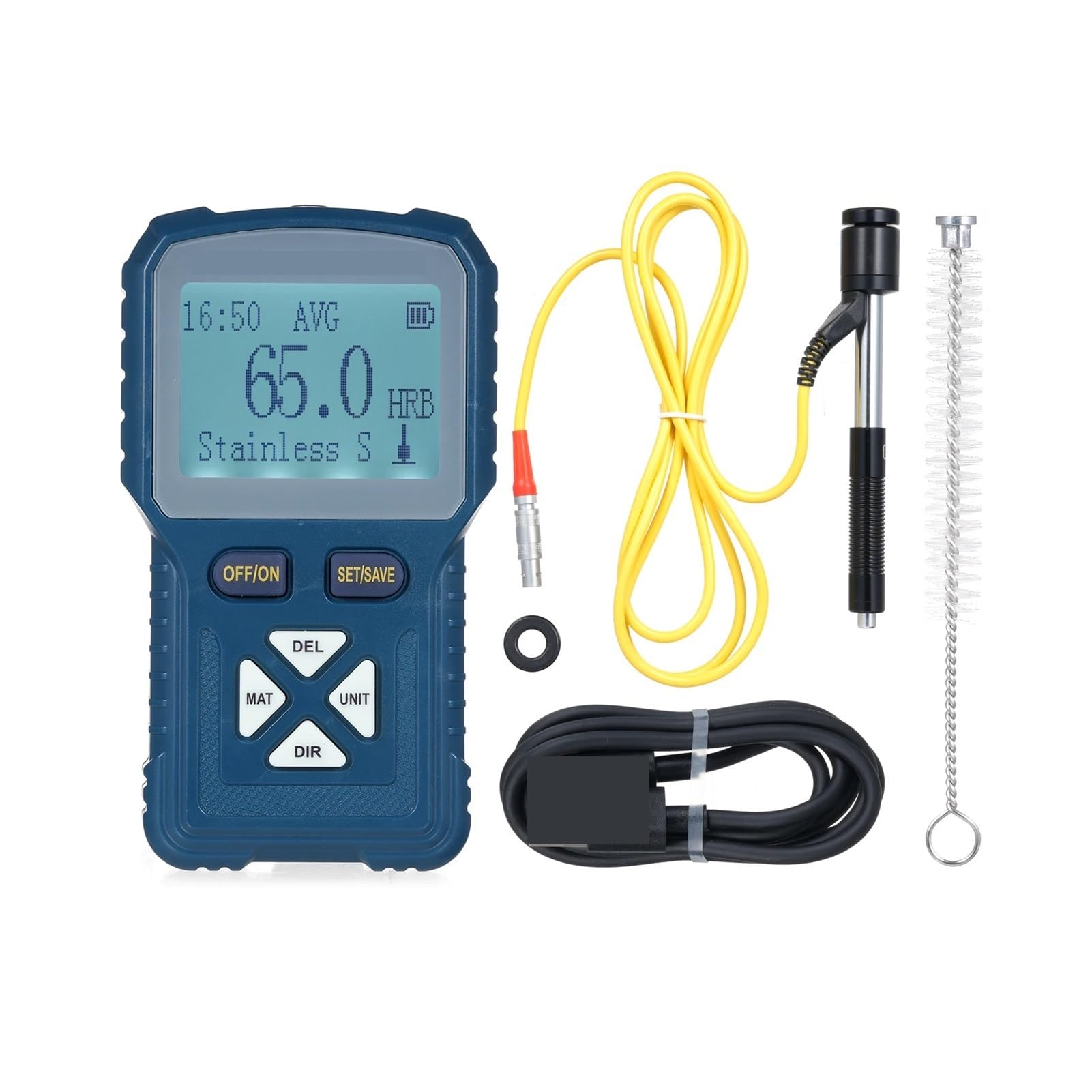 Hardness Tester High Precision Leeb Hardness Tester Metals Test Digital Durometer Testing Type Impact Device