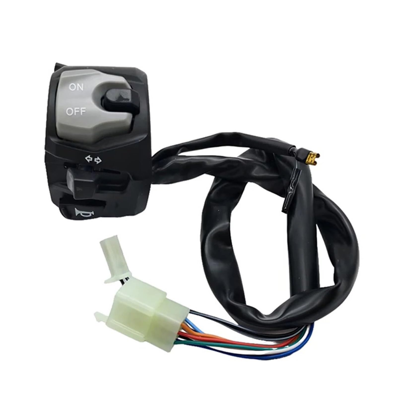 Interrupteur moto pour GSX commande phare et assemblage bouton klaxon guidon - 7