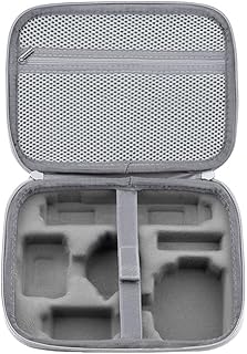 Case Compatible for Insta360 GO3, Portable Carrying Storage Bag Action Camera Large Capacity Protective Travel Pouch Shell Organizer Carry Case Protection Cover for Sports Camera Accessories