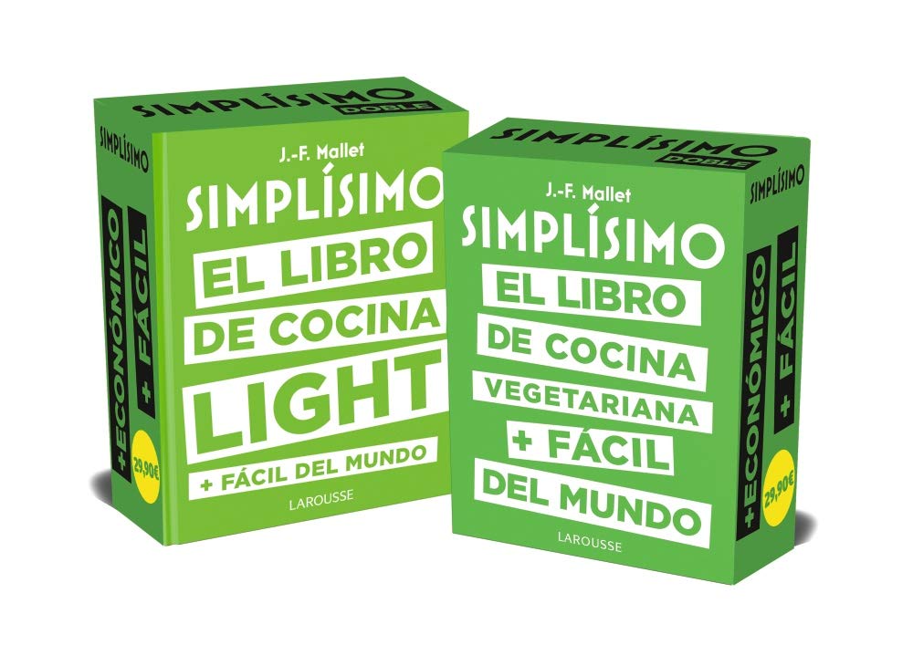 Simplísimo doble. Los libros de cocina sana + fáciles del mundo (LAROUSSE - Libros Ilustrados/ Prácticos - Gastronomía)