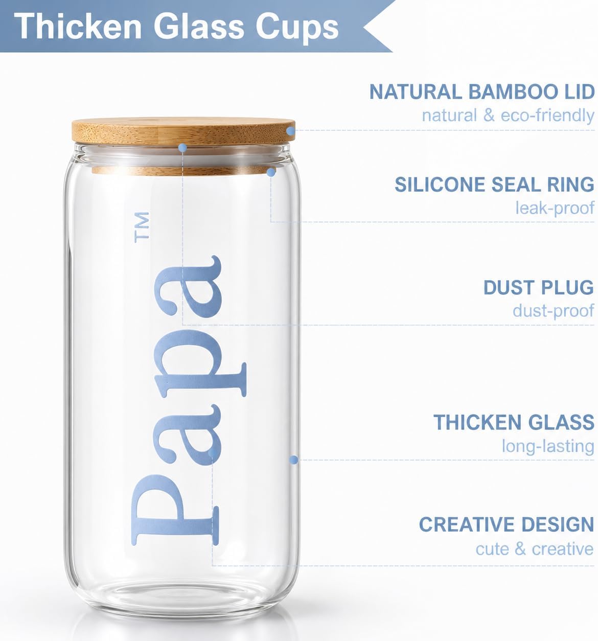New Parents Gifts for Couple Mom and Dad Glass Cup Kit