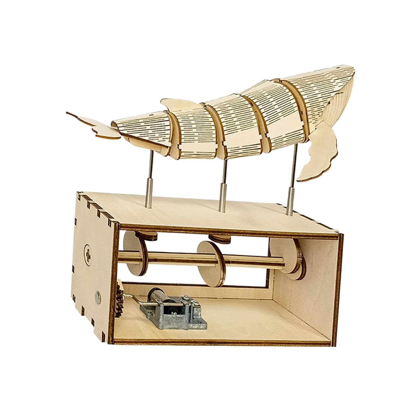 Caja de Música de Rompecabezas de Madera 3D Hecha a Mano con Mecanismo Musical, Manualidades para