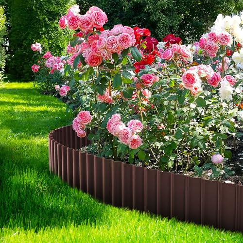 image for LAVEVE Corrugated Metal Garden Edging 8