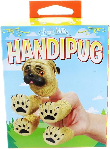 pug hand puppet
