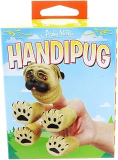 Mcphee Archie Handipug Novelty Finger Puppet