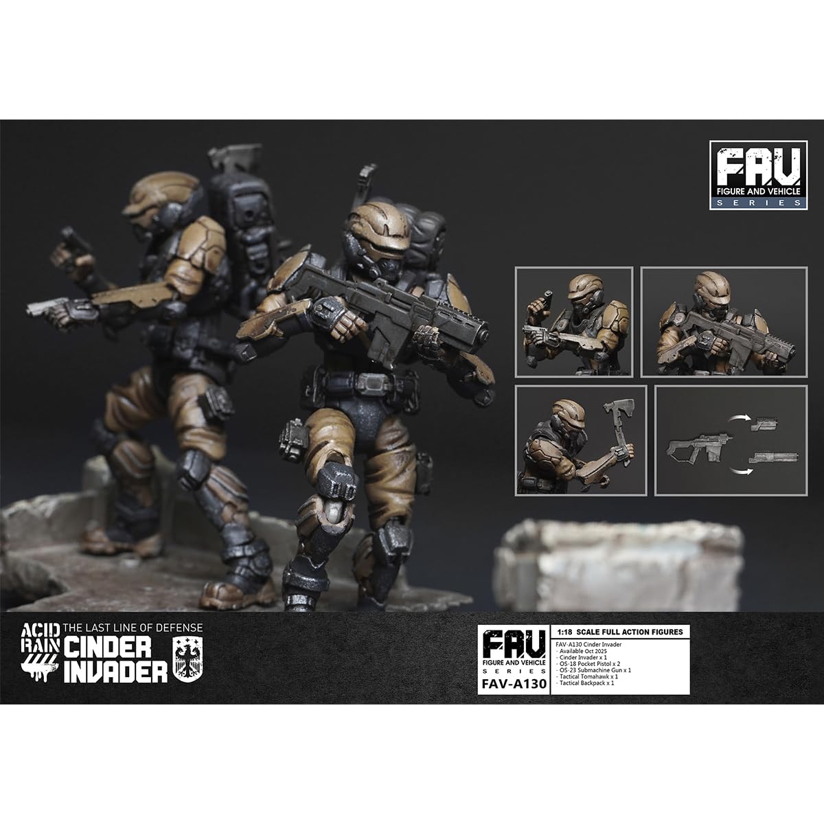 Amazon | HiPlay TOY ALLIANCE 1/18 アシッドレインウォーズ シンダー