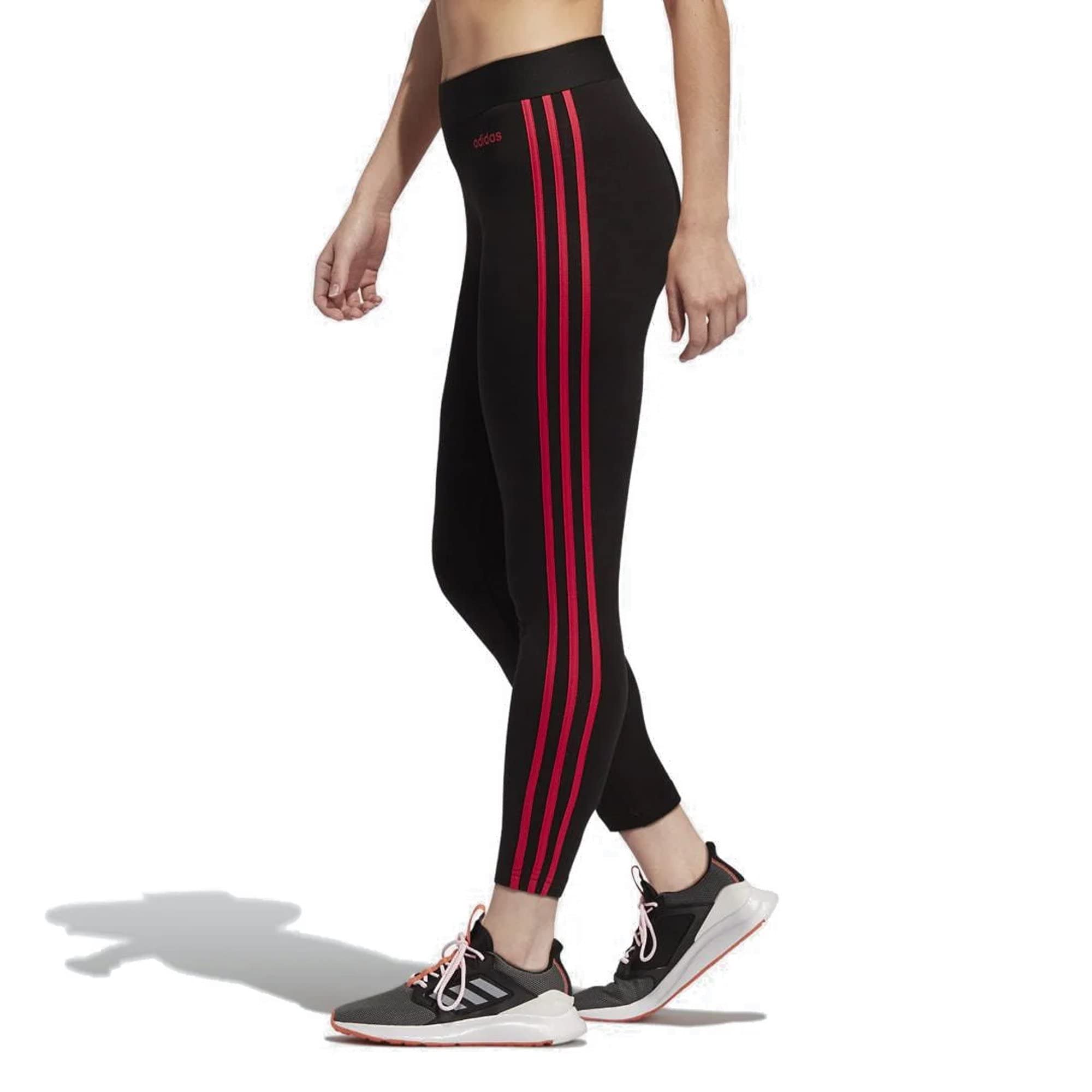 Adidas Mädchen Strumpfhose Essentials 3-Stripes Cotton Tights
