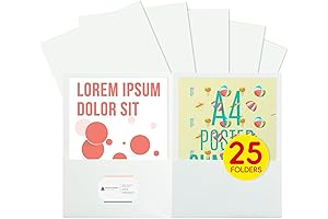 White Pocket Folders for Unparalleled Organization and Convenience