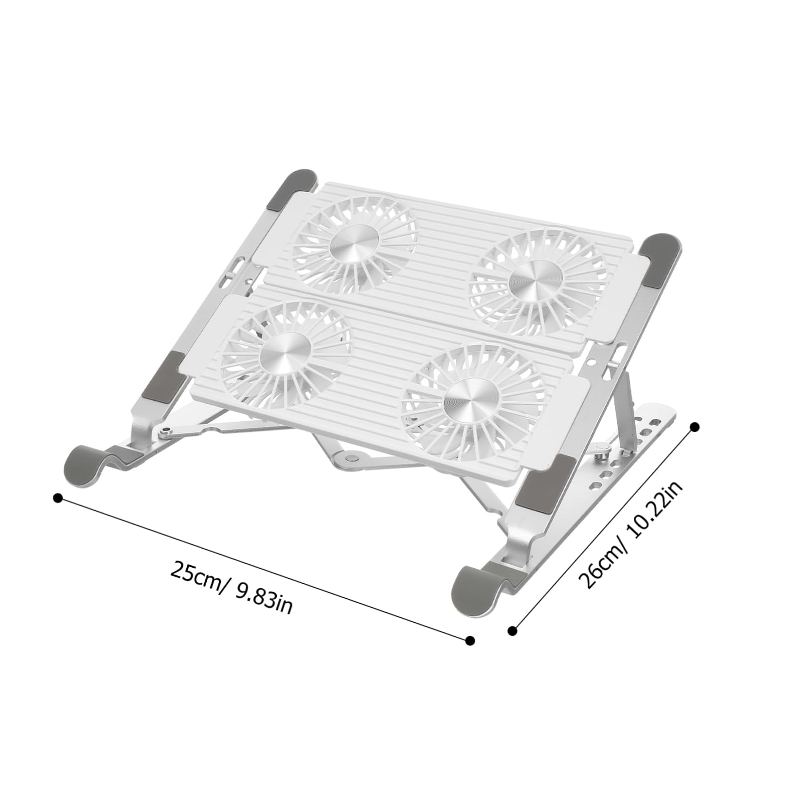 Veemoon Soporte De Refrigeración para Portátiles Ventiladores Múltiples Base Estable y Funcionamiento Silencioso Compatible Diferentes De Laptops