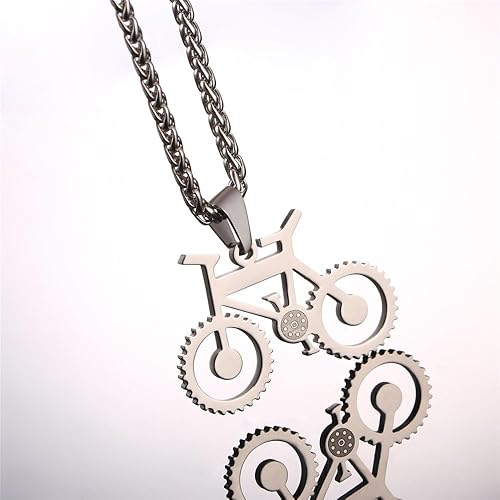 Miniatura 5 de U7 Collares punk de acero inoxidable chapado en oro de 18 quilates, gran dagacuchilloespadasteampunk, collar con colgante de hoja de afeitar grande