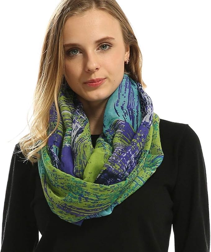 Infinity Scarf, Women Lady Soft Circle Scarf Loop Scarf Neck Wrap