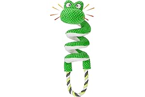 Interactive Squeaky Dog Toys with Pull Rope