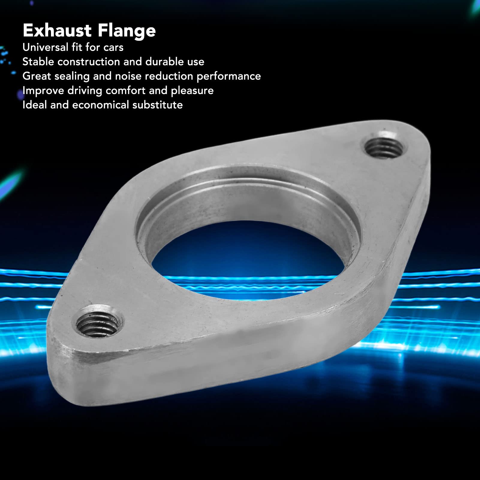 Wastegate 38Mm Wastegate Turbine System D'échappement 38Mm En Acier Inoxydable 2 Boulon Externe Wastegate Universal Fit Pour Voitures Wastegate