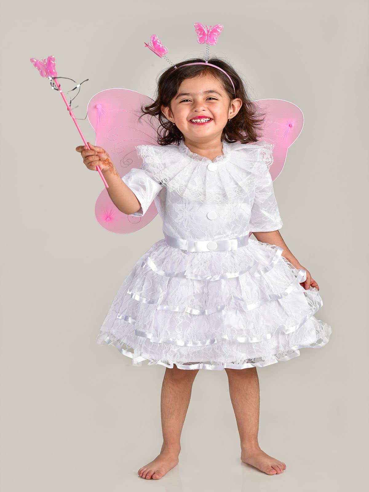 green emerald velvet dress Louanne Fairy Costume – Dress and Wings Set (multicolor)-Role-Play for –  Speedy Monkey LLC main image 1