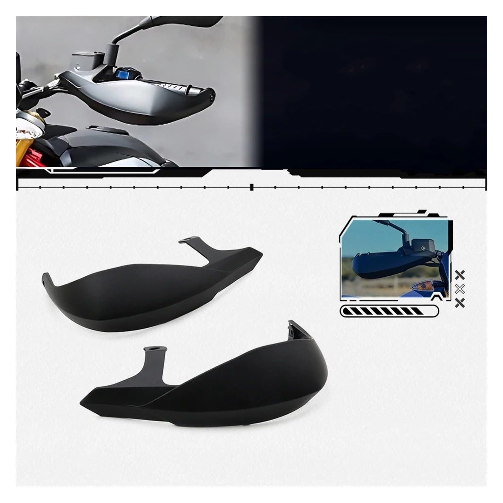 Motorrad Handguards Für Aprilia Für Dorsoduro 750 900 ABS Handprotektoren Lenkerschutz Griffschutz