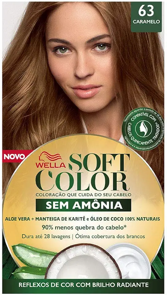 Soft Color Tinta De Cabelo Caramelo 63 Caramelo 63