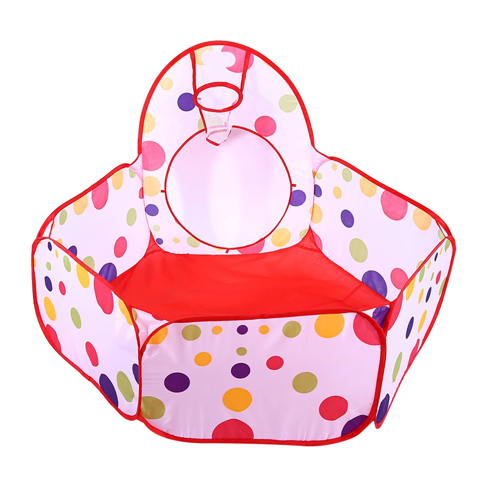 3 en 1 Tienda Campaña Infantil, Casita Túnel Infantil Pop-up, con Piscina de Bolas, Tema de Dinosaurio y Espacio para Niños Regalo, Fiesta de Cumpleaños