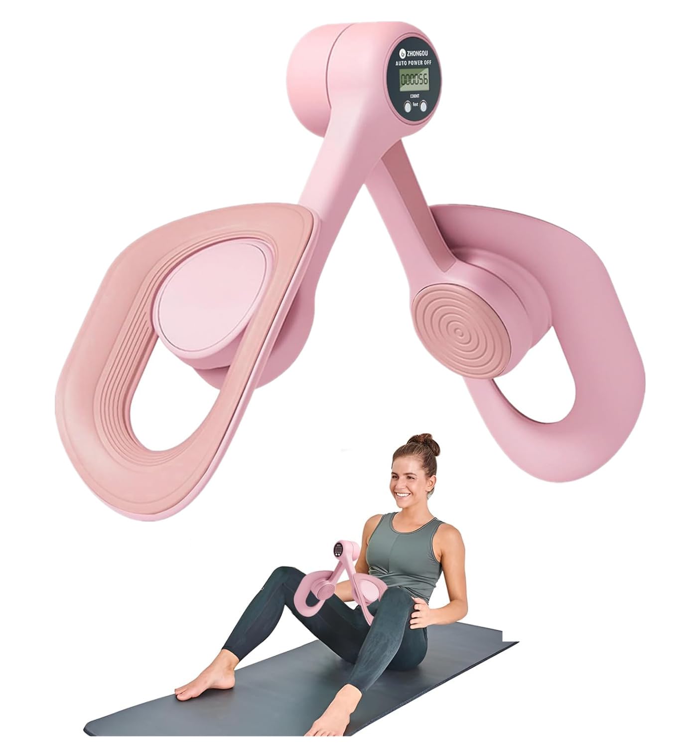 Hip Trainer Exerciseur - Appareil De Musculation Du Plancher Pelvien Avec Compteur - Pour Femmes, Récupération Post-partum