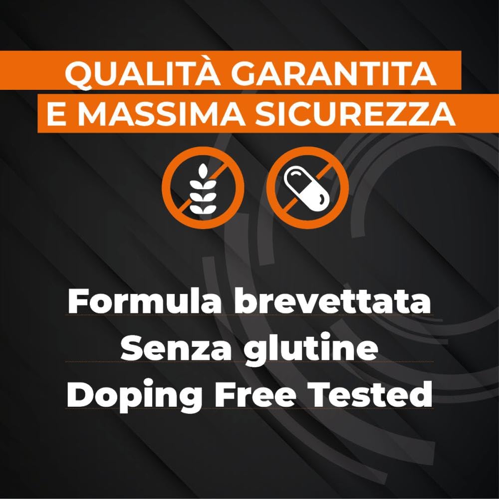 EthicSport - Super Dextrin Boost - Confezione da 20 x 30 ml - Gusto: Arancio - Integratore alimenare energetico con carboidrati di nuova generazione, Beta-Alanina, BCAA, Glutammina.