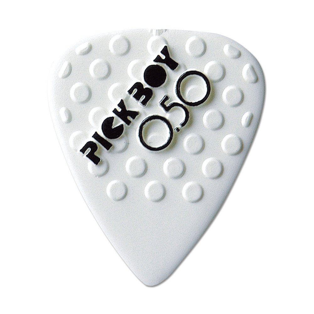 Pickboy Ceramic, Grip Pick, 0.50mm, 10 picks, White, Small